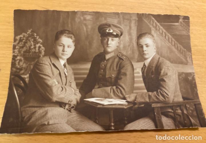 Militaria: Fotograf&iacute;a original soldado alem&aacute;n Reichswehr.