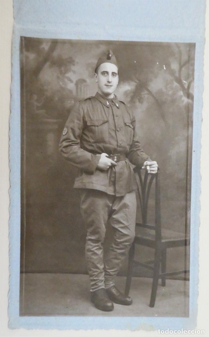 Militaria: FOTOGRAF&Iacute;A DE UN MILITAR SAN SEBASTIAN 1942