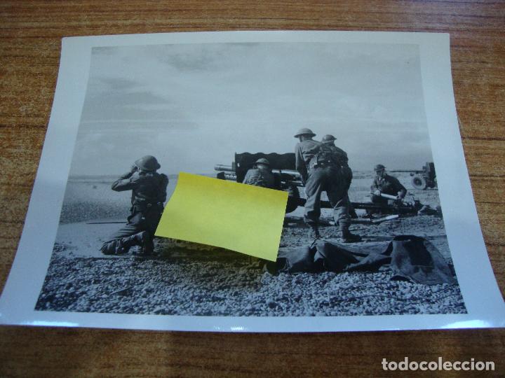 Militaria: FOTO FOTOGRAFIA PRENSA ORIGINAL II GUERRA MUNDIAL VER EXPLICACION PARTE TRASERA INGLES