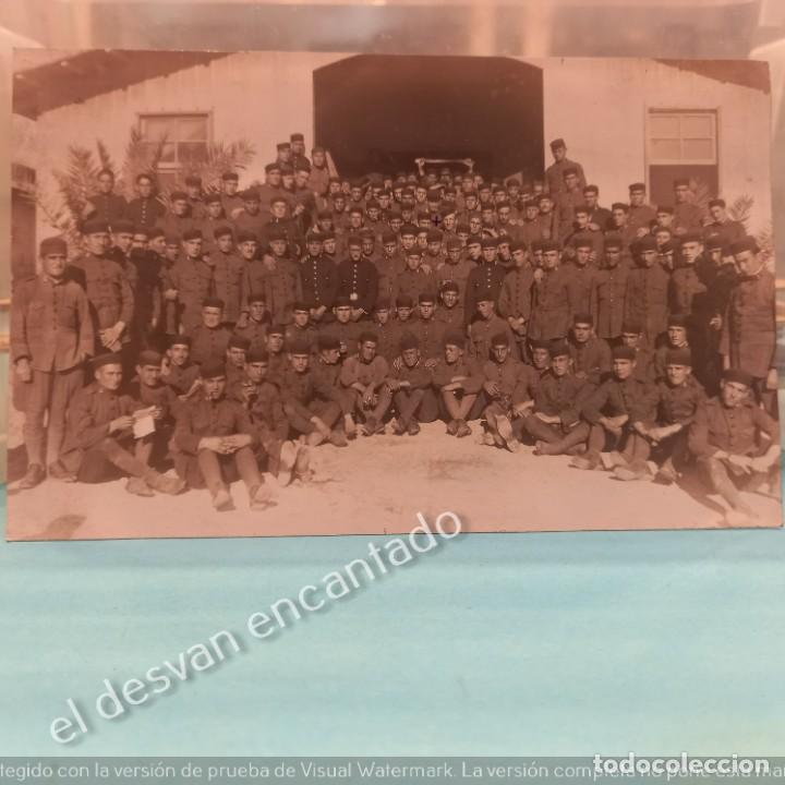 Militaria: Batall&oacute;n de soldados destinados Guerra de &Aacute;frica