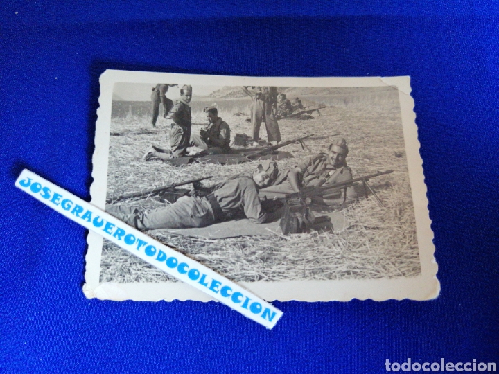 Militaria: SOLDADOS EJ&Eacute;RCITO ESPA&Ntilde;OL A&Ntilde;O 1951 FOTOGRAF&Iacute;A ANTIGUA