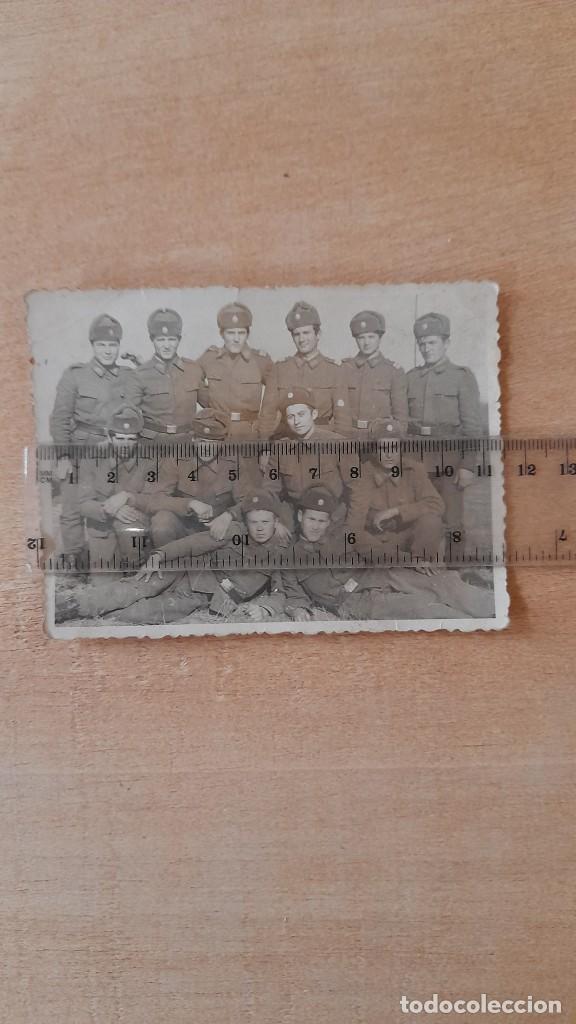 Militaria: Fotograf&iacute;a grupo soldados sovi&eacute;ticos a&ntilde;os 80