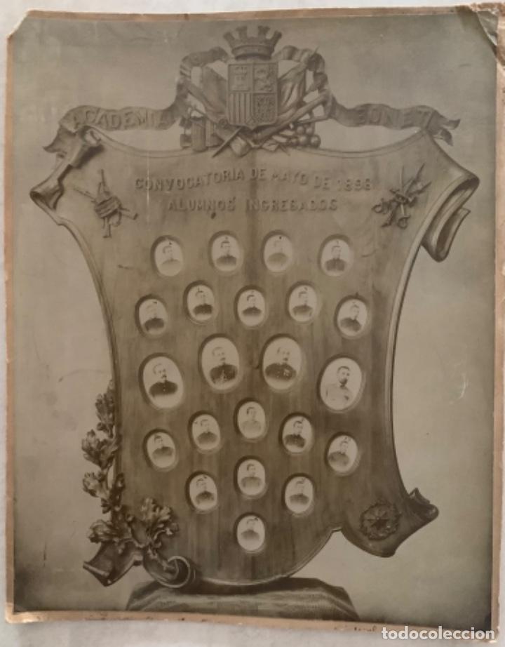 Militaria: ACADEMIA BONET - ORLA DE ALUMNOS INGRESADOS EN ACADEMIA MILITAR DEL EJ&Eacute;RCITO - A&Ntilde;O 1898