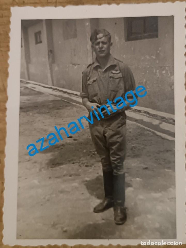Militaria: ANTIGUA FOTOGRAFIA SARGENTO DE CABALLERIA, 65X88MM