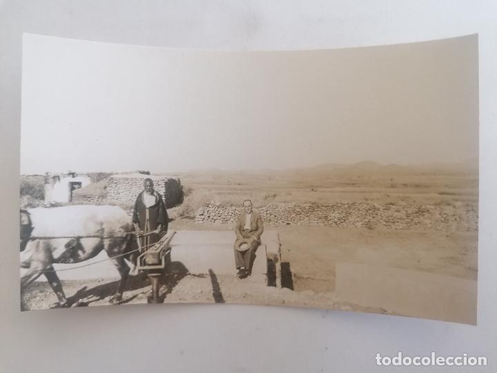 Militaria: ANTIGUA FOTOGRAFIA POSTAL, LLANO DEL GASET, AFRICA, OCTUBRE 1931, PROTECTORADO ESPA&Ntilde;OL