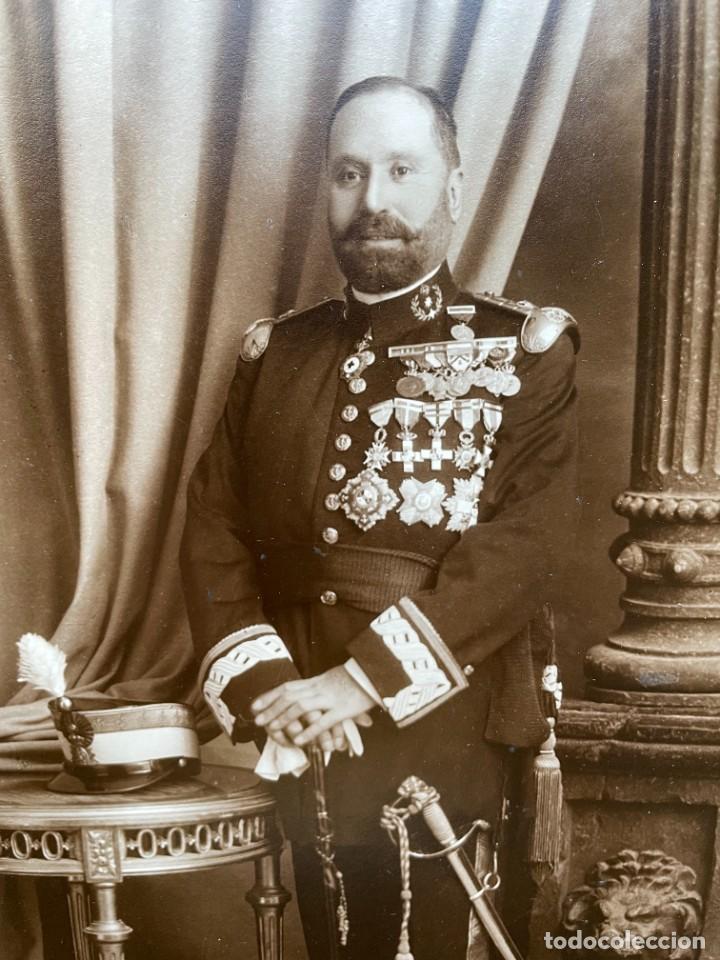Militaria: Foto Inspector M&eacute;dico, aprox. 1900