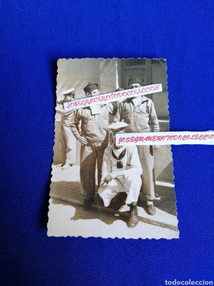 Militaria: EJ&Eacute;RCITO ESPA&Ntilde;OL MARINEROS FOTOGRAF&Iacute;A ANTIGUA