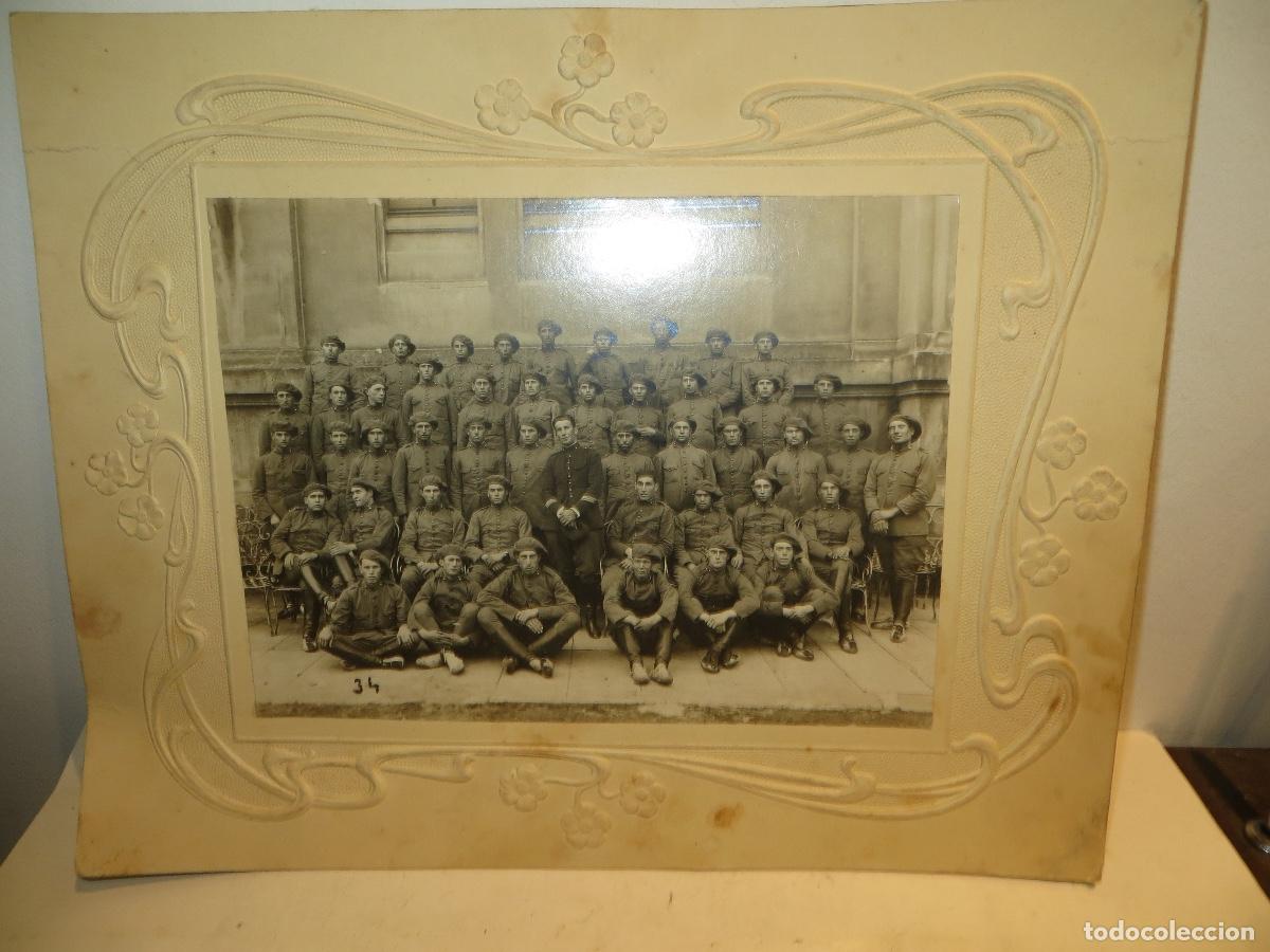 Militaria: ANTIGUA FOTO REGIMIENTO PRINCIPIOS DEL XX,SE DESCONOCE LUGAR ,BARATA