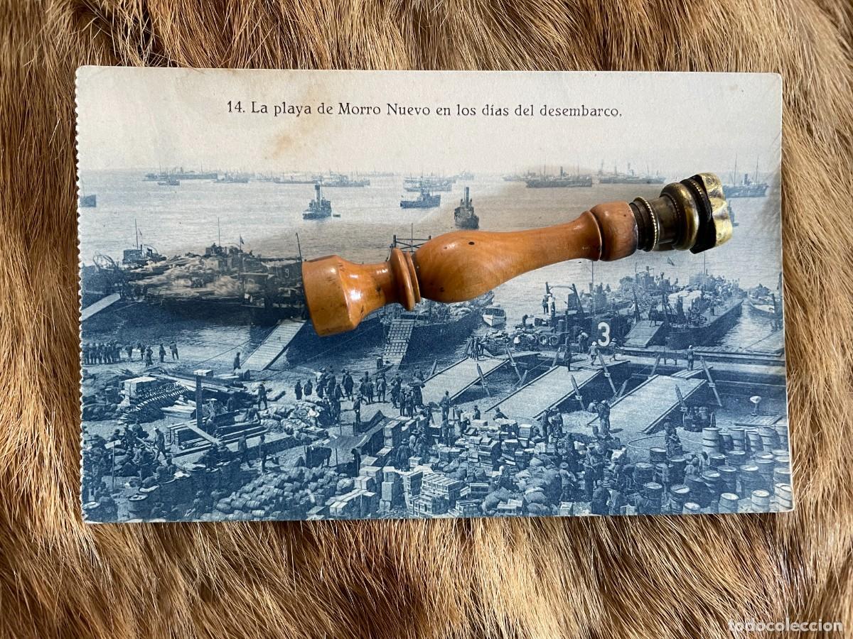 Militaria: GUERRA DEL RIF (&Aacute;FRICA): PLAYA DEL MORRO NUEVO EN LOS D&Iacute;AS DEL DESEMBARCO.). CIRCA 1925