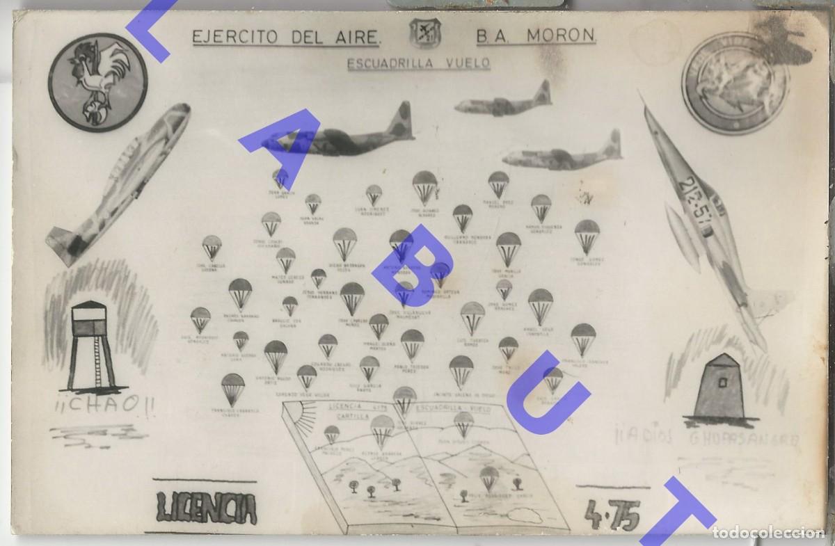 Militaria: MORON BASE AEREA FOTOGRAFIA 14X9 J1