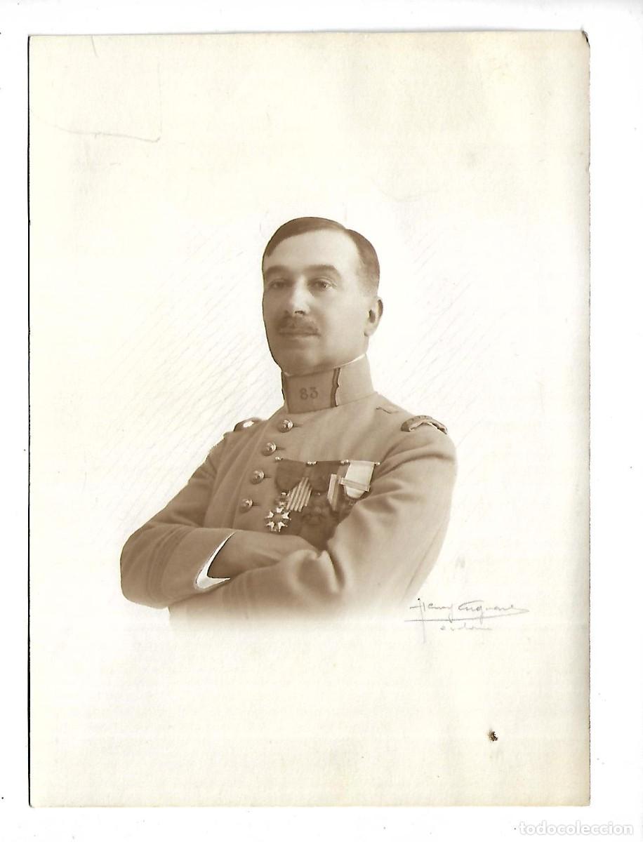 Military Antiques: 1R-ANTIGUA FOTOGRAFIA DE MILITAR CONDECORADO