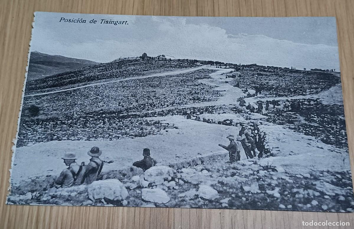 Militaria: POSTAL DE LA GUERRA DEL RIF, CAMPAMENTO DE TISINGART, ED. BOIX HERMANOS, NO CIRCULADA.