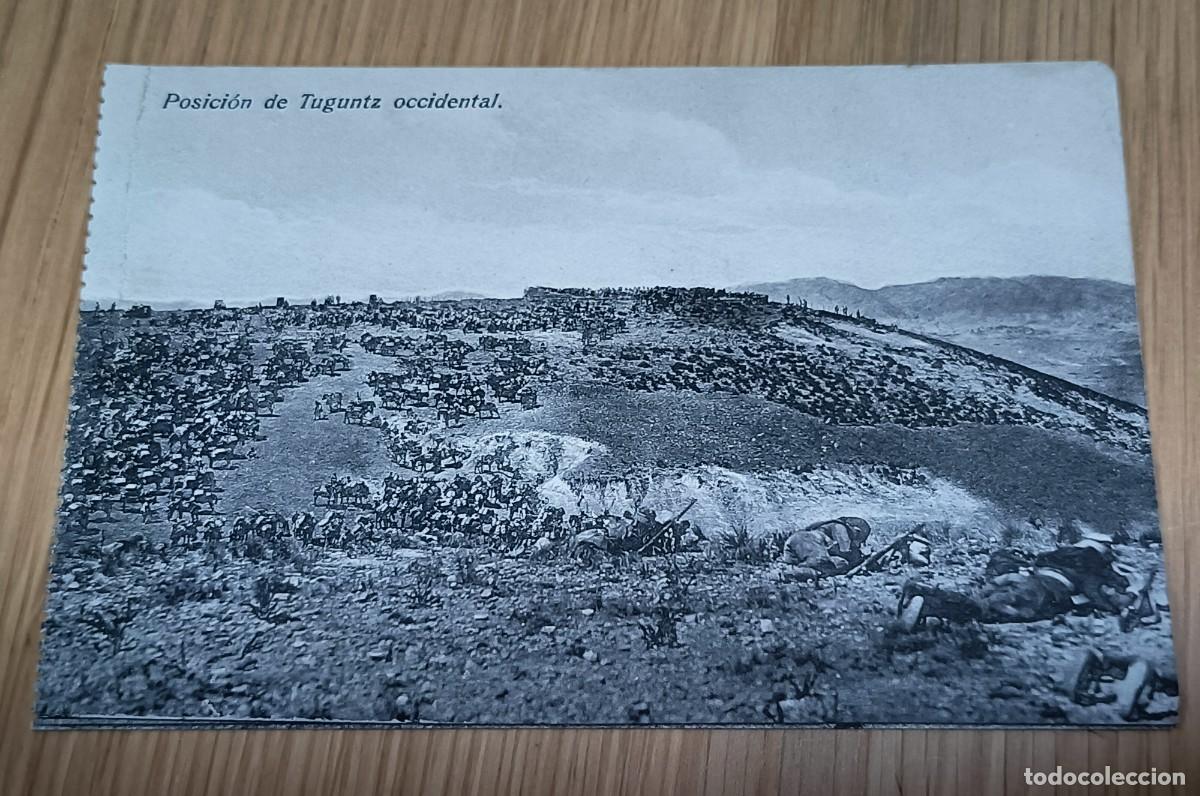 Militaria: POSTAL DE LA GUERRA DEL RIF, POSICION DE TUGUNTZ OCCIDENTAL, ED. BOIX HERMANOS, NO CIRCULADA.