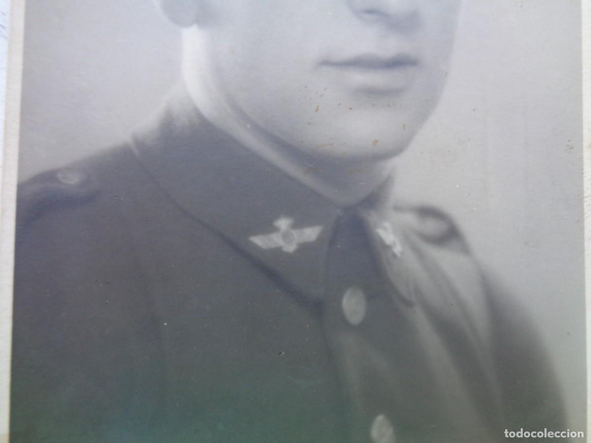 Militaria: AVIACION : FOTO DE MILITAR ( EMBLEMAS EPOCA ALFONSO XIII ) HECHA 4 DIAS ANTES DE LA REPUBLICA