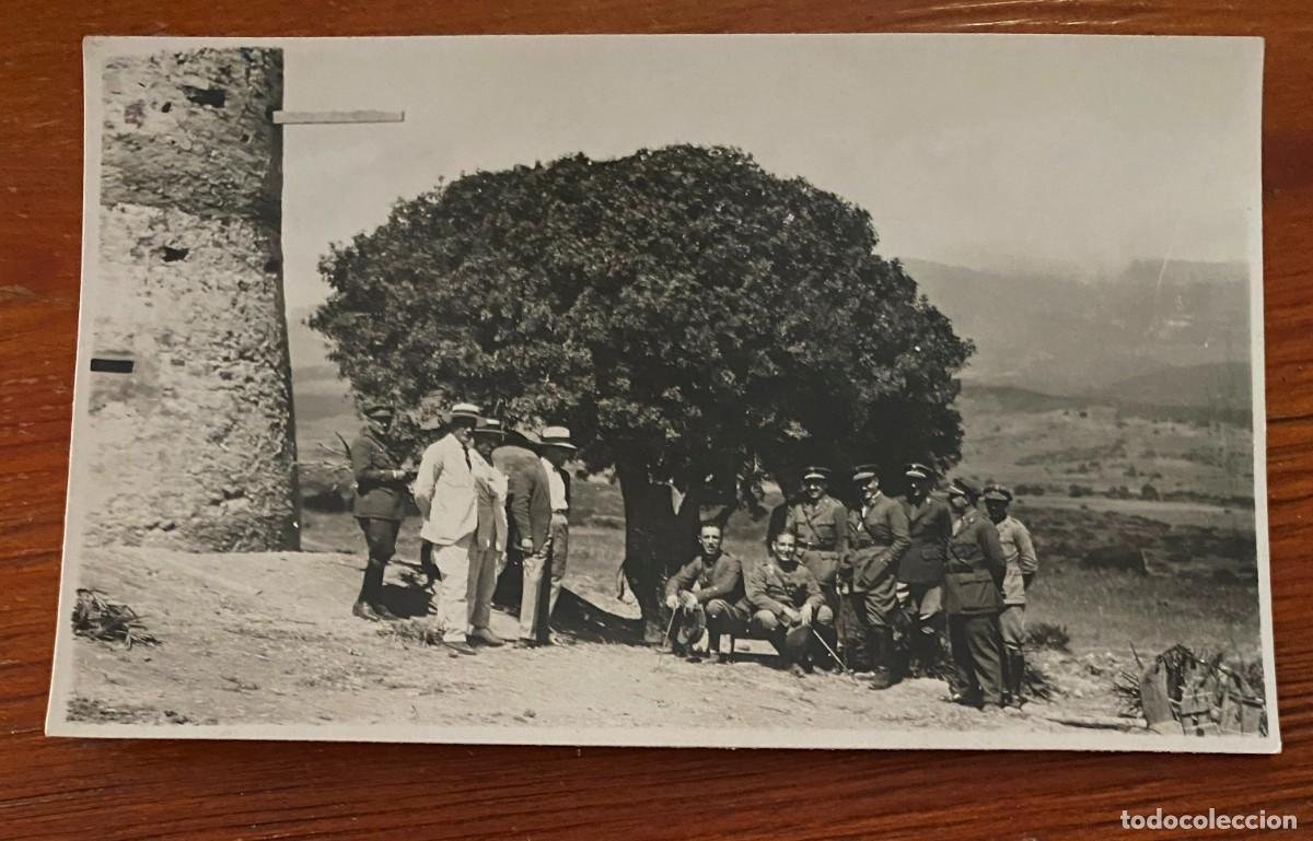 Militaria: FOTOGRAFIA DE OFICIALES ESPA&Ntilde;OLES EN MARRUECOS, A&Ntilde;OS 30, TAMA&Ntilde;O POSTAL.