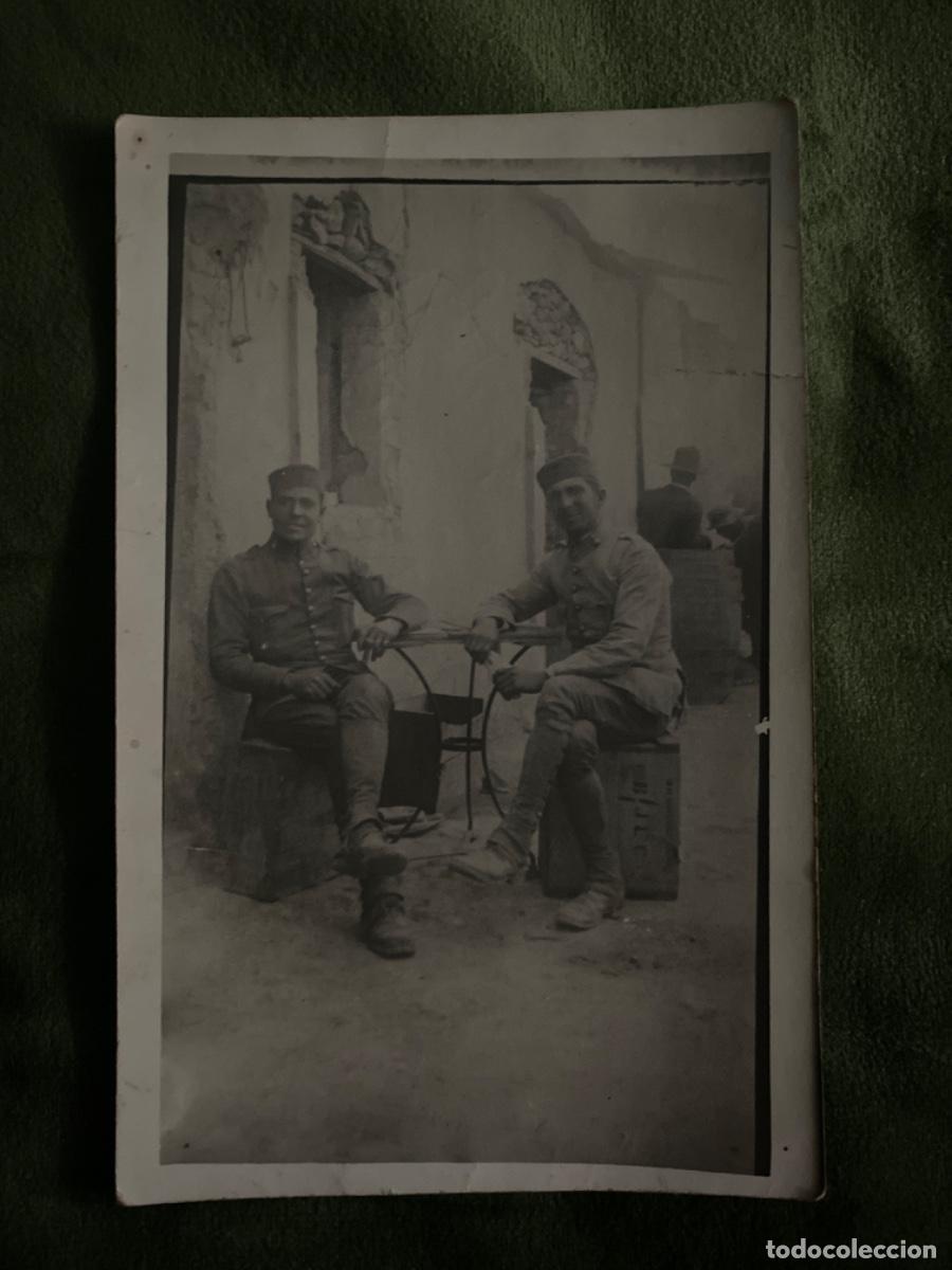 Militaria: ANTIGUA POSTAL MILITAR SOLDADOS EPOCA ALFONSO XIII