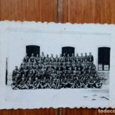 Militaria: FOTOGRAFÍA BATALLÓN MILITAR EJÉRCITO ESPAÑOL, AÑOS 40-50?