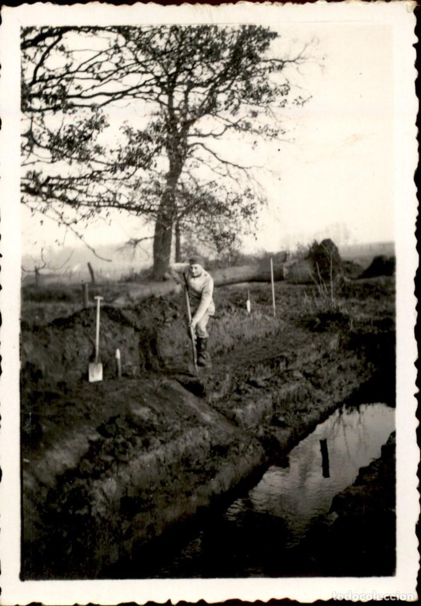 Militaria: Foto original de &eacute;poca 2WK&ndash; Soldaten German&ndash; Soldados alemanes &ndash; RAD - Reichsarbeitsdienst
