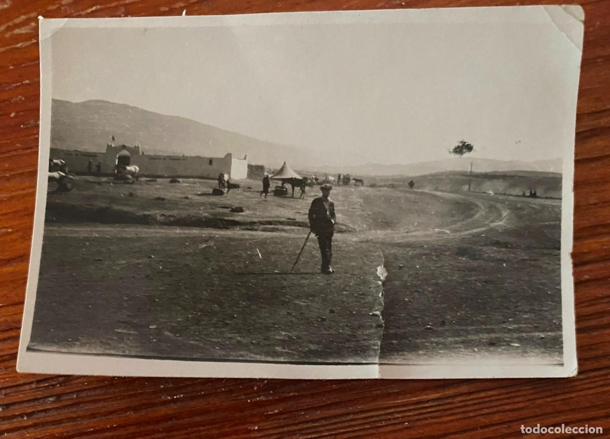 Military Antiques: FOTOGRAFIA DE OFICIAL ESPA&Ntilde;OL, TABOR DE CABALLERIA, MIDE 6,5 X 4,5 CMS.