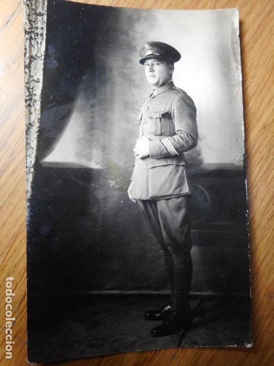Militaria: ANTIGUA FOTOGRAFIA DE MILITAR A&Ntilde;OS 30?