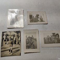 Militaria: FOTOGRAFÍAS MILITARES ESPAÑOLES REGULARES AÑO 1942 LOTE 5