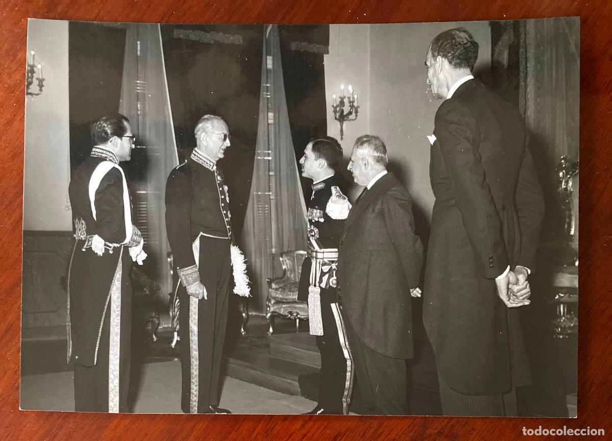 Military Antiques: FOTOGRAFIA DE EMBAJADOR ESPA&Ntilde;OL EN JORDANIA, FOTO STUDIO SAMIRAMIS (AMMAN), MIDE 17,5 X 12 CMS.