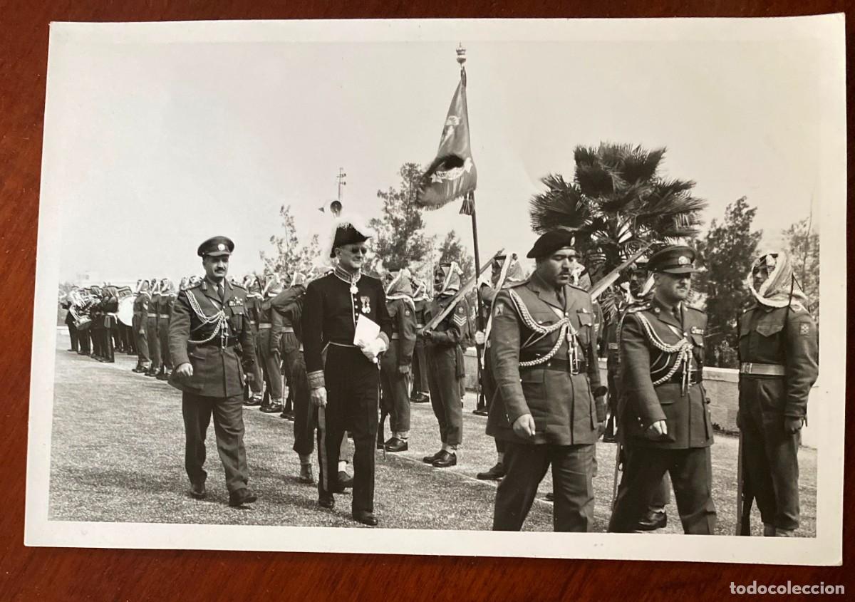 Military Antiques: FOTOGRAFIA DE EMBAJADOR ESPA&Ntilde;OL EN JORDANIA, FOTO ALBERT FLOUTY (AMMAN), MIDE 17,5 X 12 CMS.