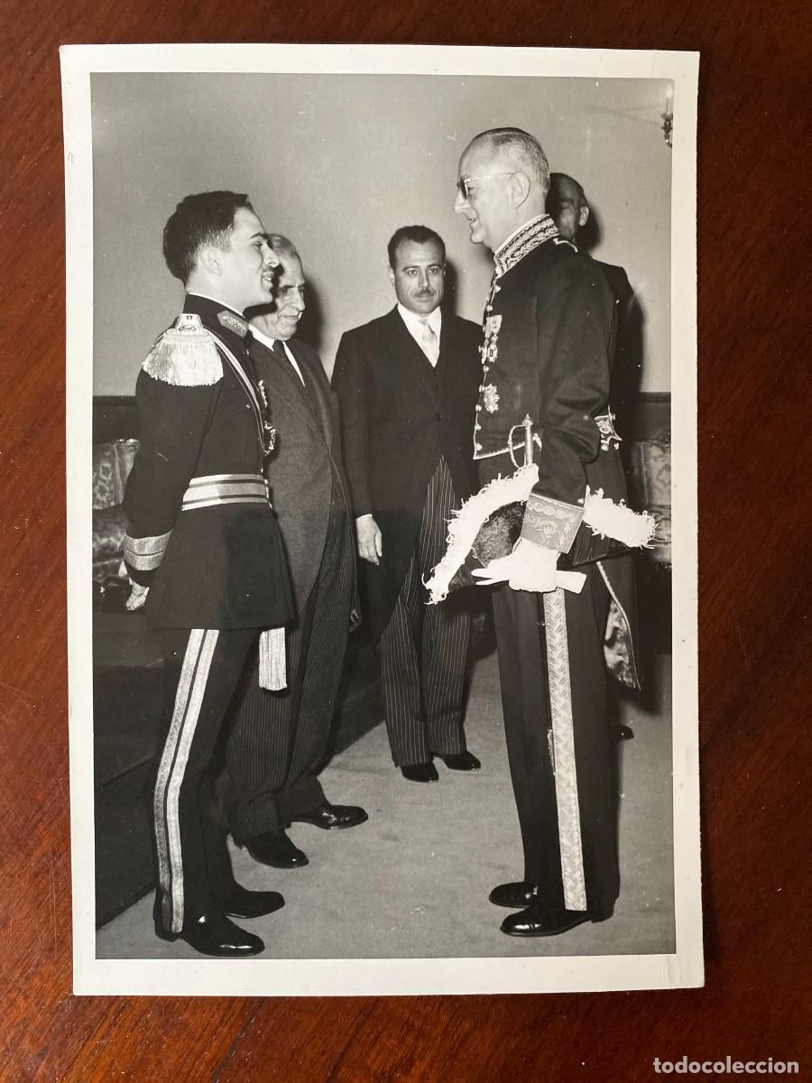 Military Antiques: FOTOGRAFIA DE EMBAJADOR ESPA&Ntilde;OL EN JORDANIA, FOTO ALBERT FLOUTY (AMMAN), MIDE 17,5 X 12 CMS.