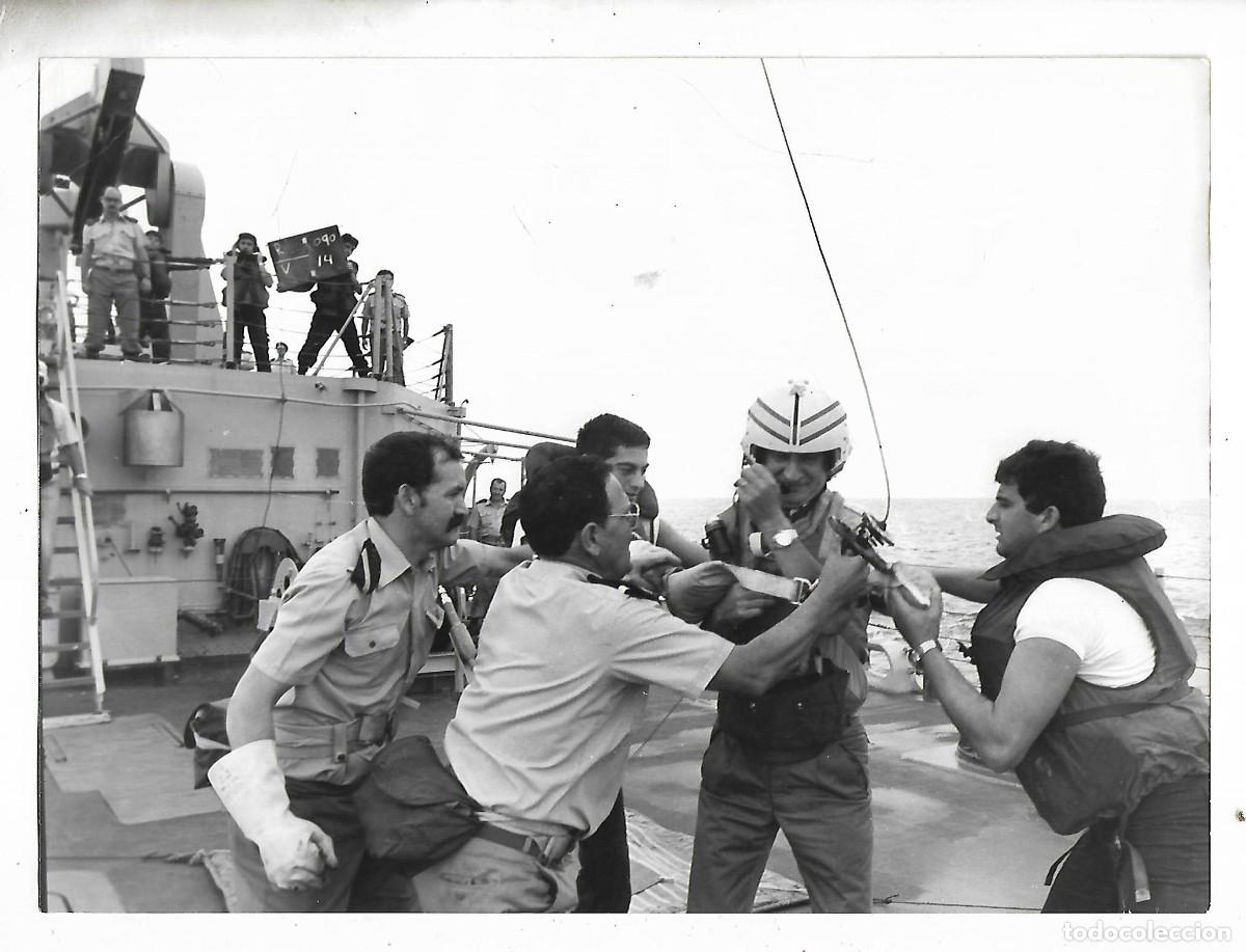 Militaria: M25-FOTOGRAFIA ANTIGUA- PREPARACION DEL PILOTO - FOTO SORIANO