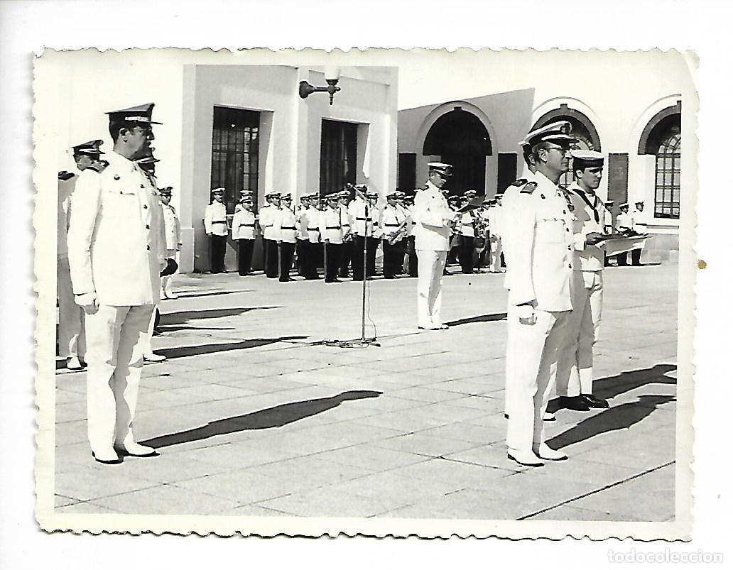 Military Antiques: M25- 5 FOTOS ANTIGUAS - DE MANDOS Y DESFILES DE LA MARINA