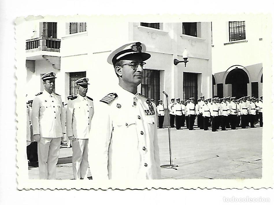 Military Antiques: M25- 5 FOTOS ANTIGUAS - DE MANDOS Y DESFILES DE LA MARINA