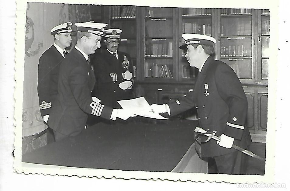 Military Antiques: M25- 5 FOTOS ANTIGUAS - DE MANDOS Y DESFILES DE LA MARINA