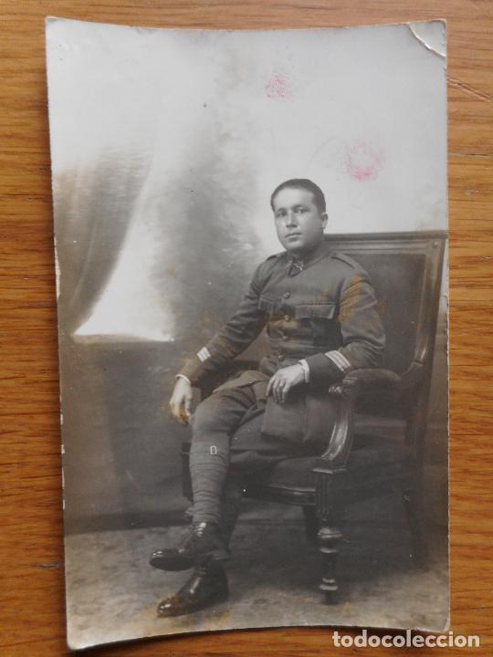 Militaria: ANTIGUA FOTOGRAFIA DE MILITAR A&Ntilde;OS 30?