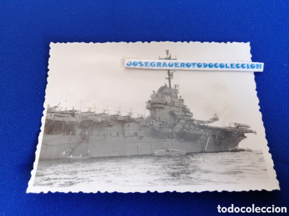 Militaria: PORTAAVIONES AM&Eacute;RICANO FOTOGRAF&Iacute;A ANTIGUA