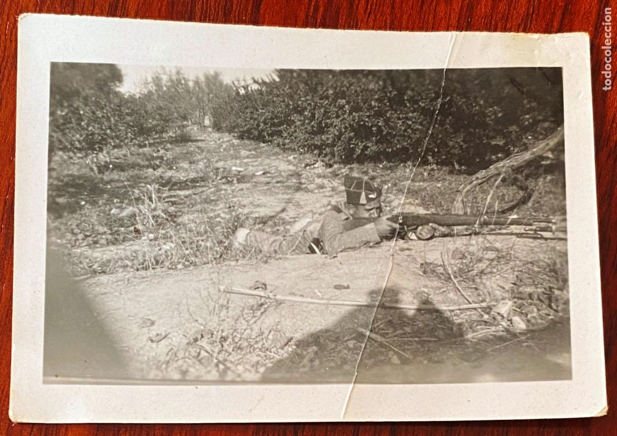 Militaria: FOTOGRAFIA DE ALCANTARILLA (MURCIA) CUARTEL DE INSTRUCCION EJERCITO DEL AIRE, GUERRA CIVIL, DICIEMBR