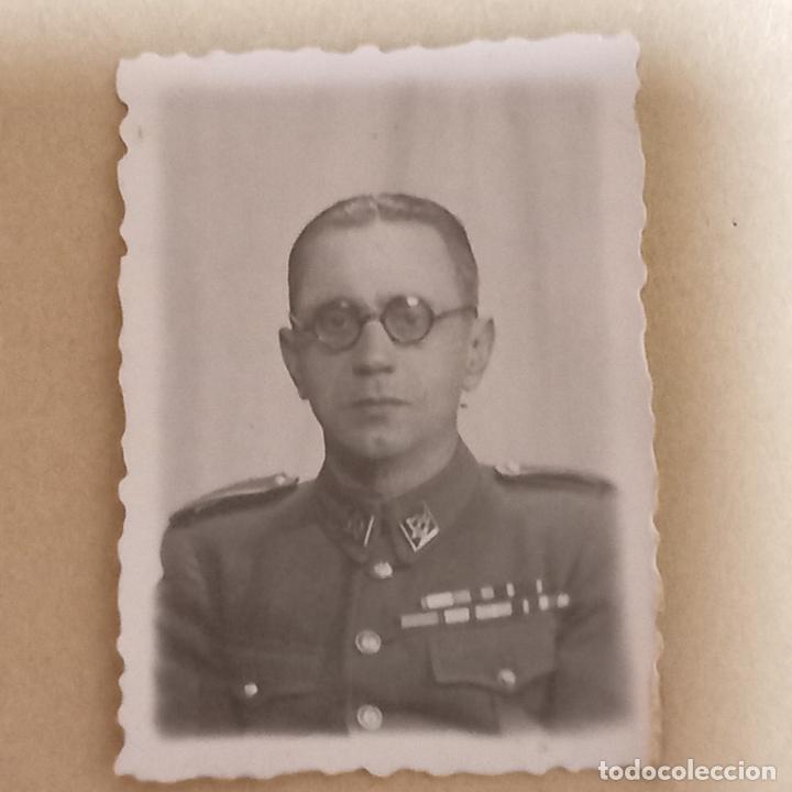 Militaria: Antigua foto carnet soldado militar