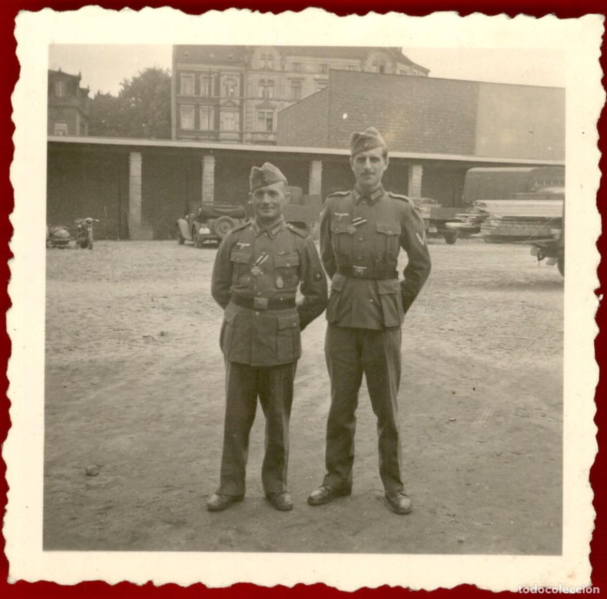 Military Antiques: Foto original 2WK &ndash; 2 Guerra Mundial &ndash; Soldado aleman - WEHRMACHT - HEER - III Reich - Hitler