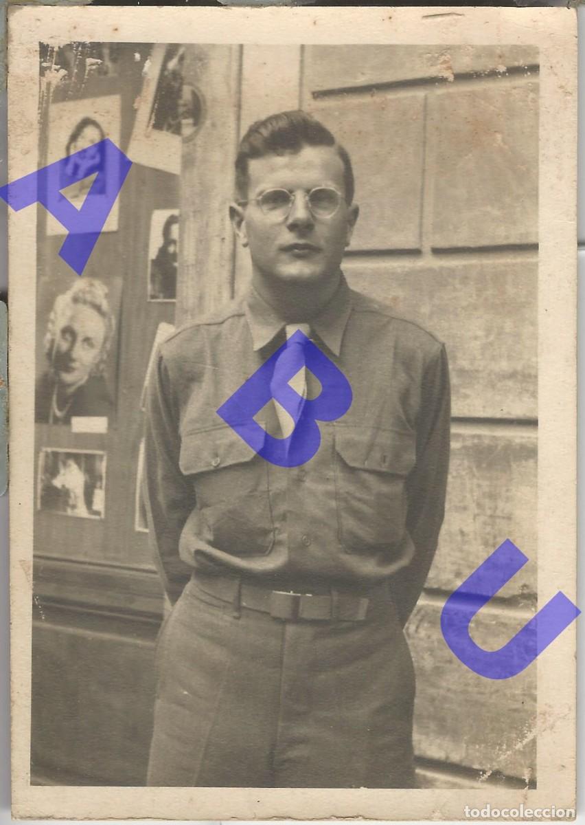 Militaria: MARINE ESTADOUNIDENSE A&Ntilde;OS 50 FOTOGRAFIA 13X9 J52