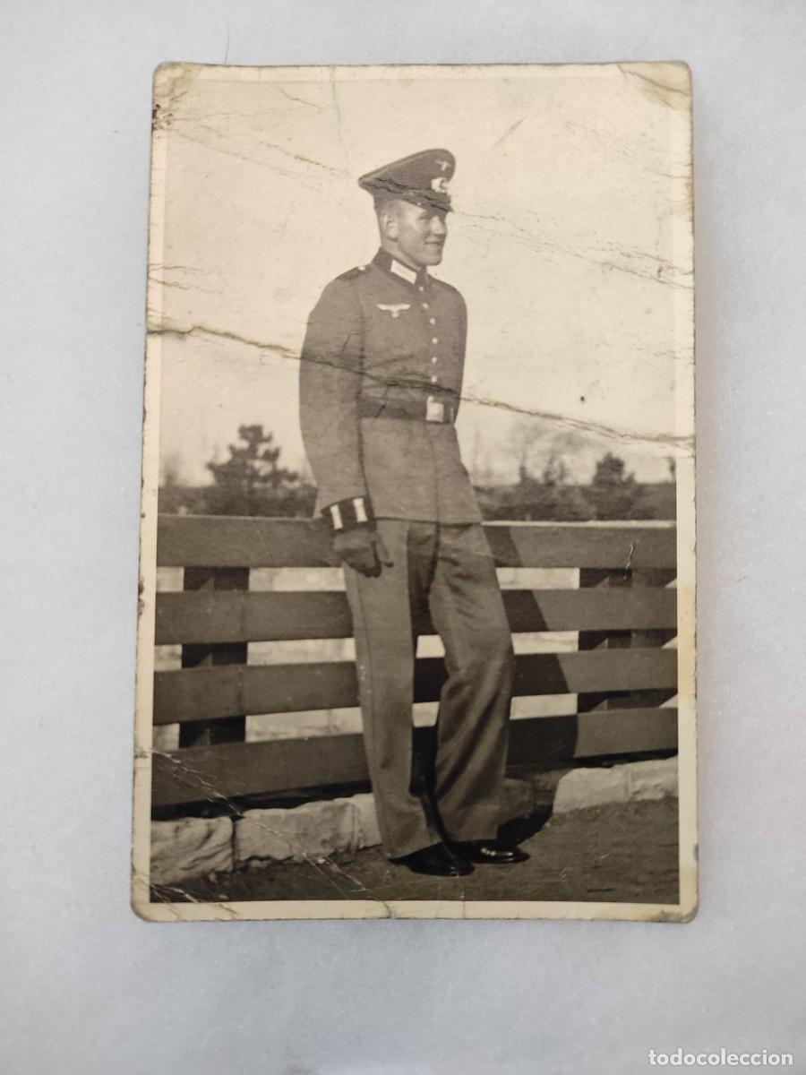 Militaria: Postkarte soldado de la Whermatch. Original. Alemania Nazi