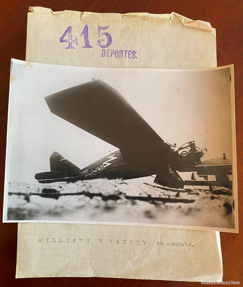 Militaria: FOTOGRAFIA DE YANCEY WILLIAMS EN SU AVION, Yancey Williams fue miembro de la Fuerza A&eacute;rea del Ej&eacute;rci