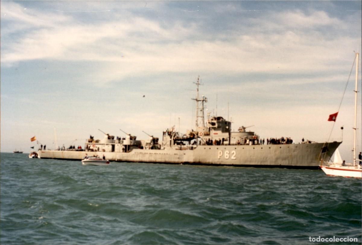 Militaria: Original - A&ntilde;o 1986 - Armada Espa&ntilde;ola - Patrullero P-62 - Base naval de Rota - Cadiz