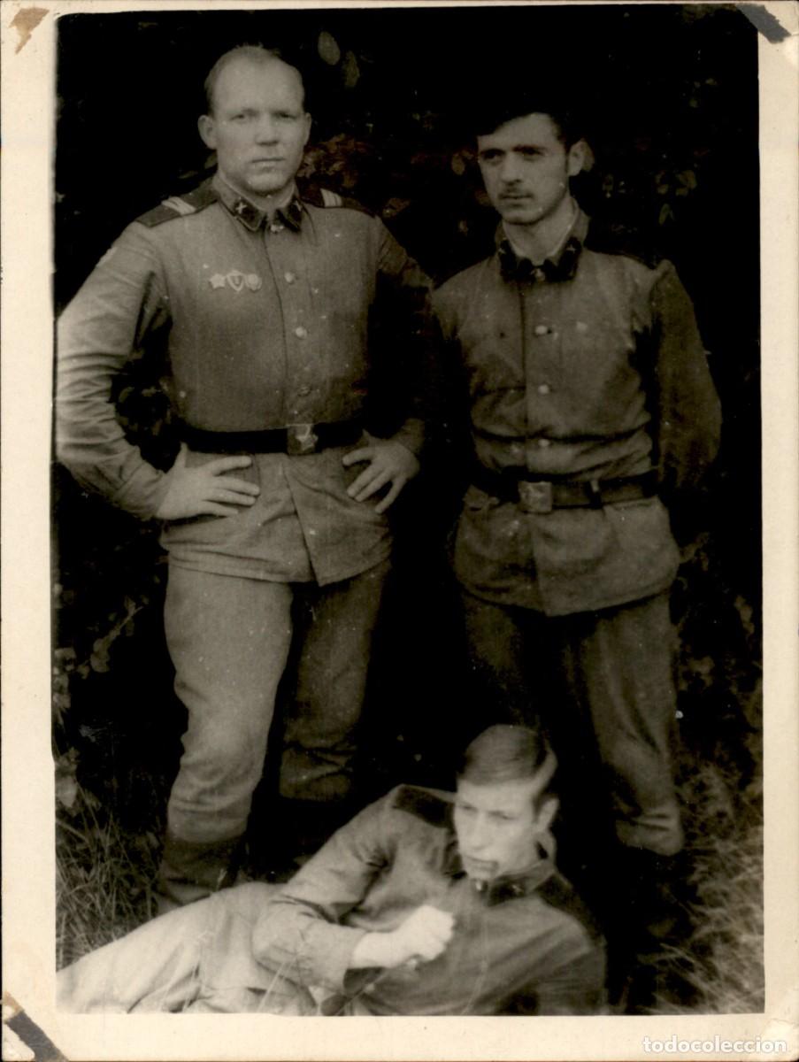 Militaria: Original de epoca - Fotografia Soldados rusos URSS - CCCP - Sovietski Soyuz Epoca Guerra Afganistan