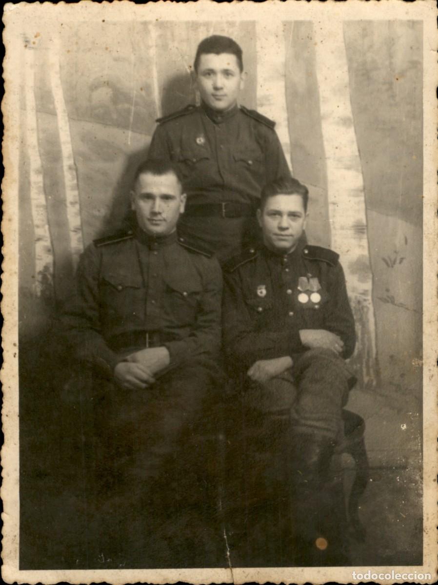 Militaria: Original de epoca - Fotografia Soldados rusos URSS - CCCP - Sovietski Soyuz Epoca Guerra Fria