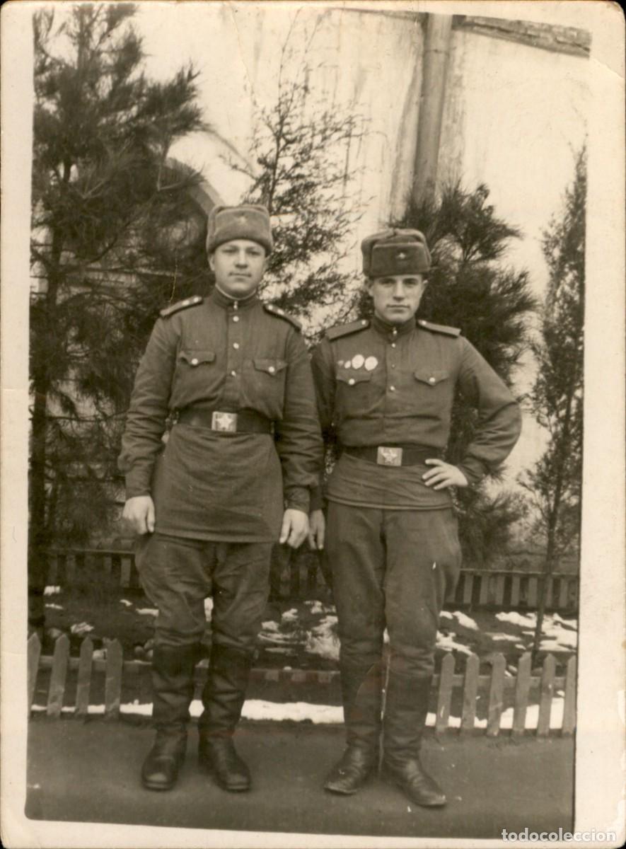 Militaria: Original de epoca - Fotografia Soldados rusos URSS - CCCP - Sovietski Soyuz Epoca Guerra Fria
