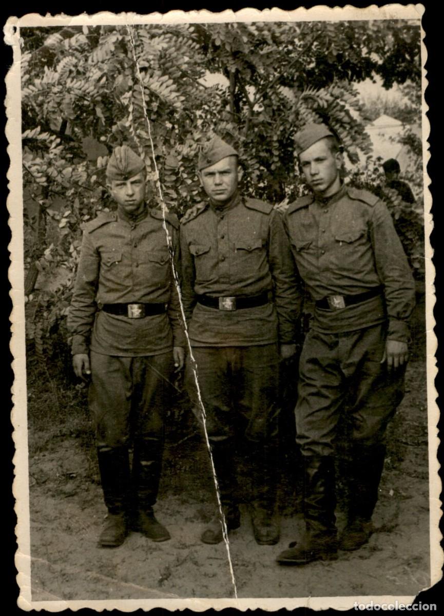 Militaria: Original de epoca - Fotografia Soldados rusos URSS - CCCP - Sovietski Soyuz Epoca Guerra Fria