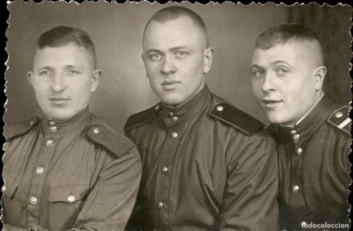 Militaria: Original de epoca - Fotografia Soldados rusos URSS - CCCP - Sovietski Soyuz Epoca Guerra Fria