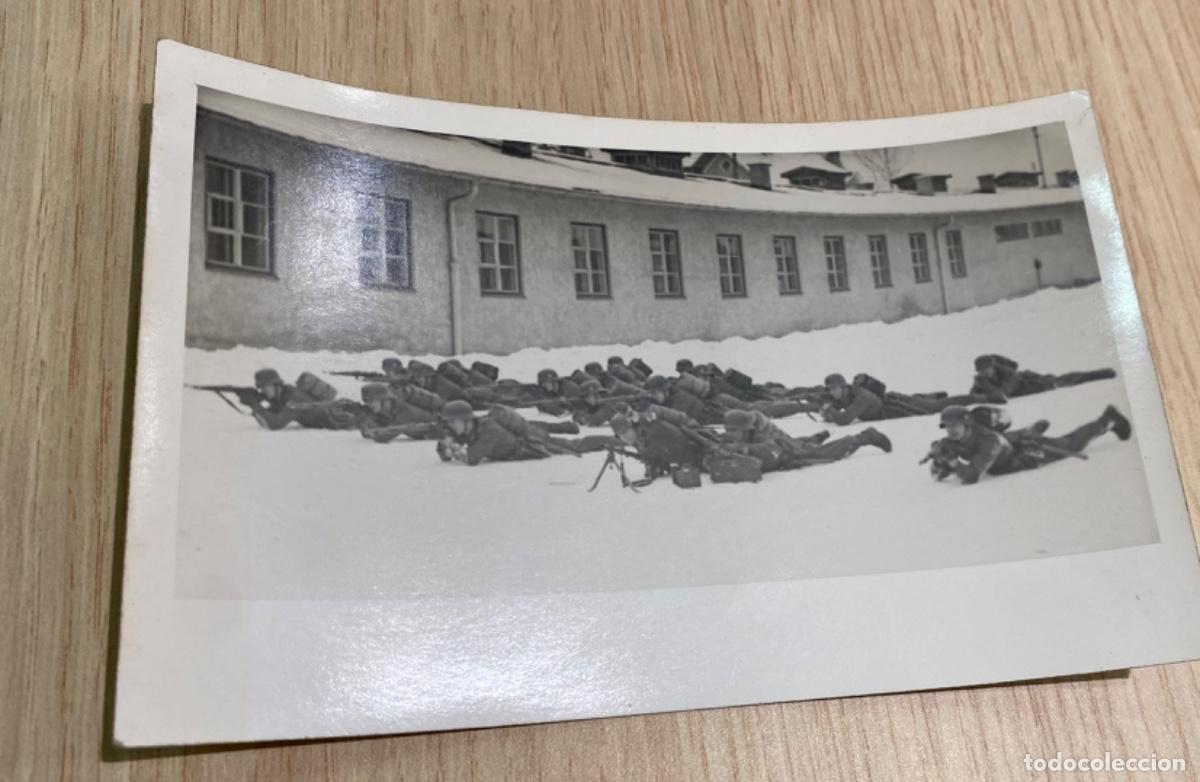 Military Antiques: Fotograf&iacute;a original tama&ntilde;o postal soldados Gebirgsjager.