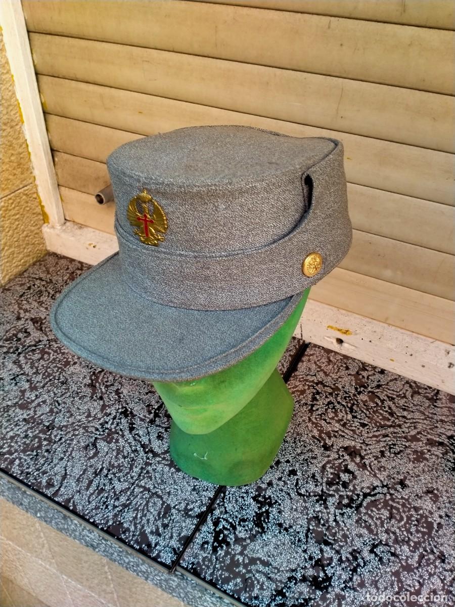 Militaria: GORRA MILITAR EJERCICIO ESPA&Ntilde;OL COLOR GRIS