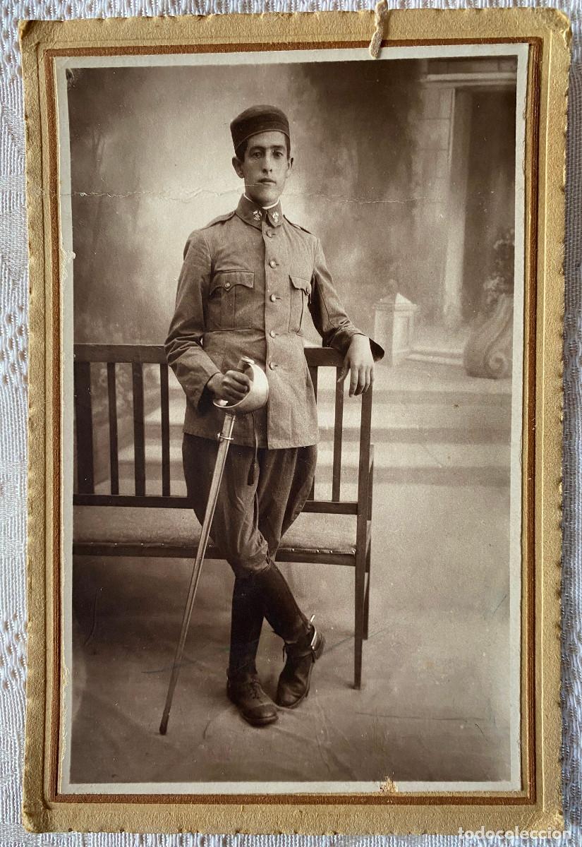 Militaria: FOTOGRAF&Iacute;A DE SOLDADO DE CABALLERIA, FOTO BIEN, TETUAN, MIDE 15 X 10 CMS.