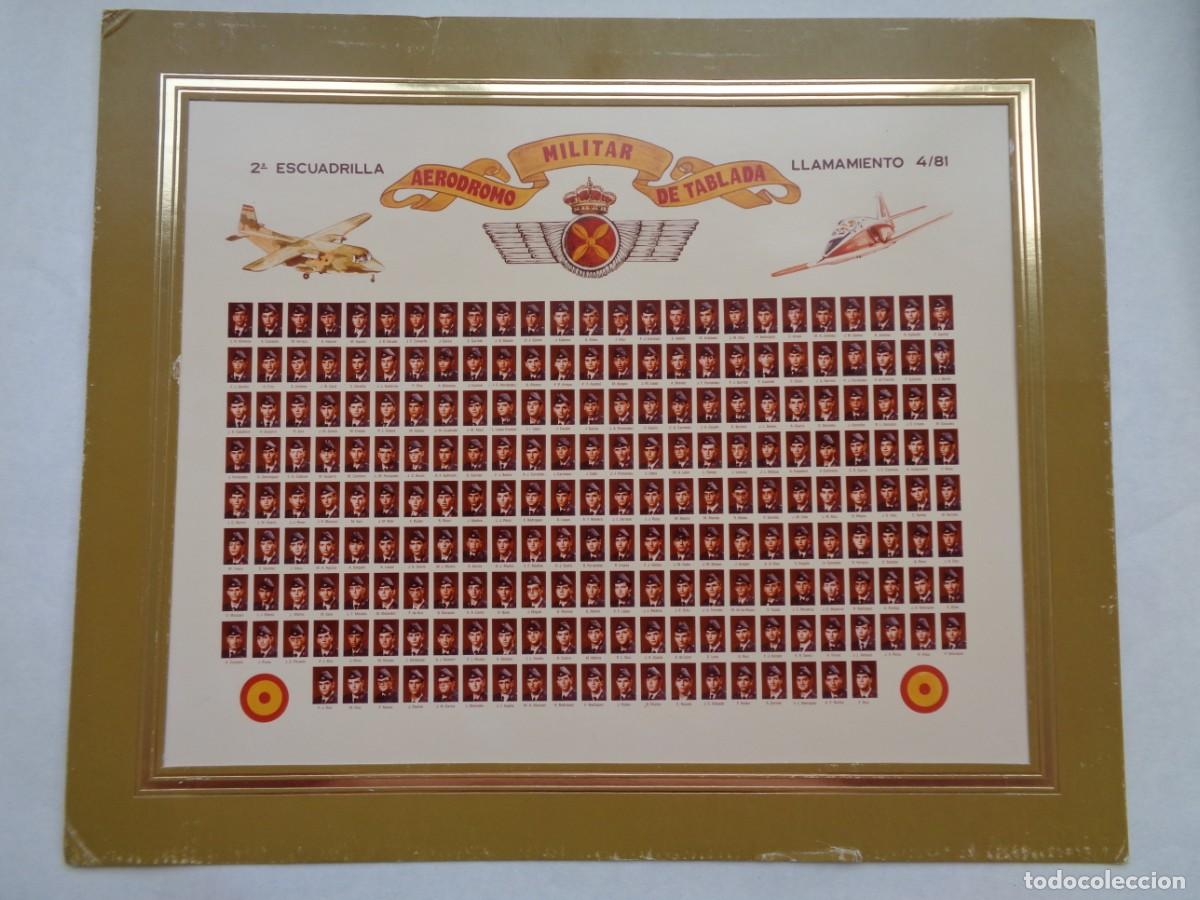 Military Antiques: AVIACION - AERODROMO MILITAR TABALADA, 2&ordf; ESCUADRILLA: GRAN ORLA MILITARES 1981 ( AGUSTIN PANTOJA ..